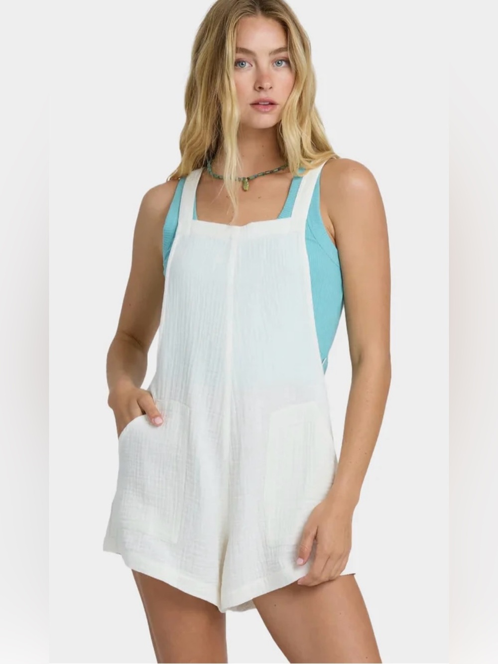 Billabong Beach Crush Short Overalls. Size XS